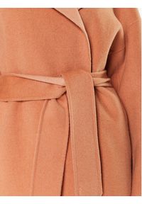 Calvin Klein Płaszcz wełniany K20K205006 Pomarańczowy Oversize. Kolor: pomarańczowy. Materiał: wełna #3