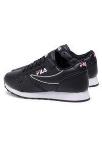 Fila Sneakersy Orbit Low Wmn 1010308.25Y Czarny. Kolor: czarny. Materiał: skóra #4