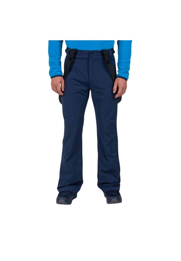 Spodnie narciarskie Rossignol męskie Blackside Pant granatowe. Kolor: niebieski. Sezon: zima. Sport: narciarstwo