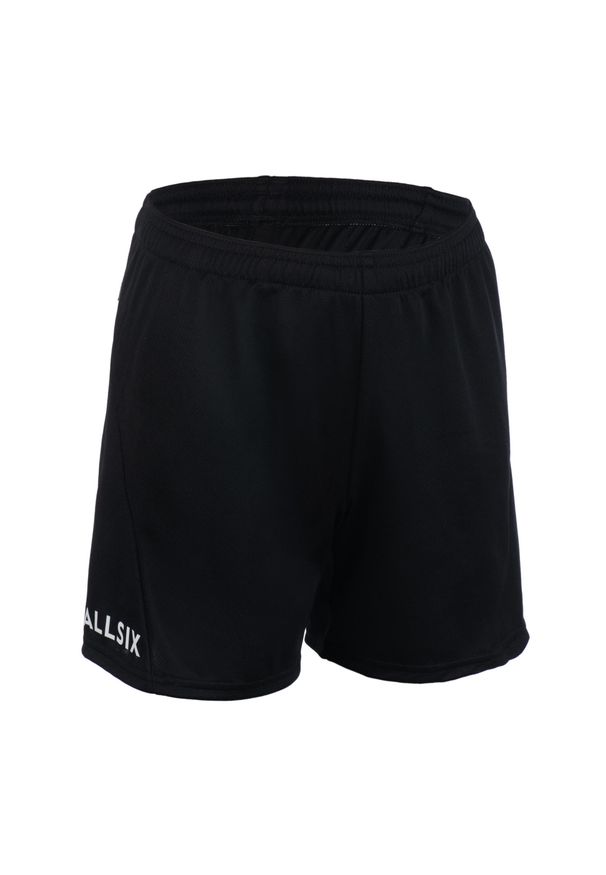ALLSIX - Spodenki siatkarskie dla chłopców Allsix V100 czarne. Kolor: czarny. Materiał: materiał, poliester, kauczuk. Sport: siatkówka