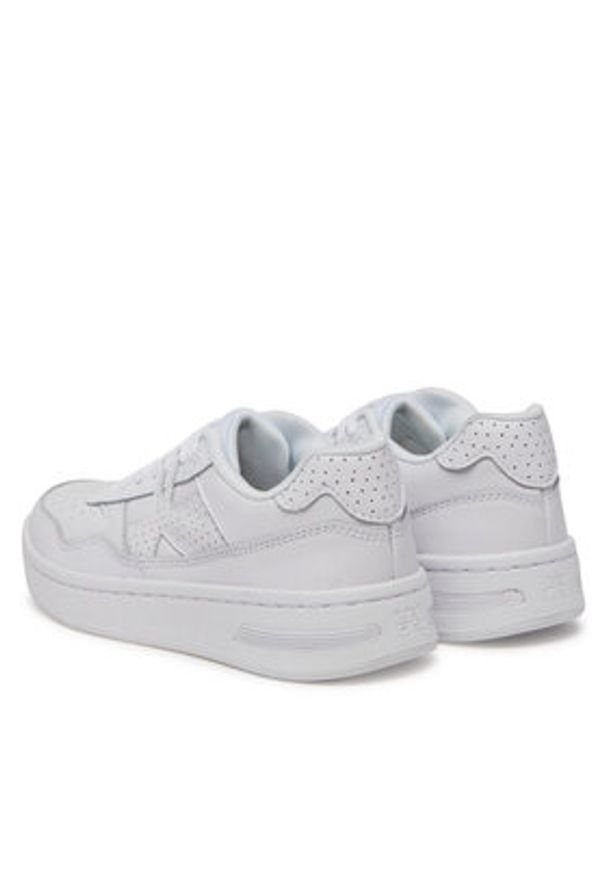 Under Armour Sneakersy UA W Court 96 3028637 Biały. Kolor: biały. Materiał: skóra