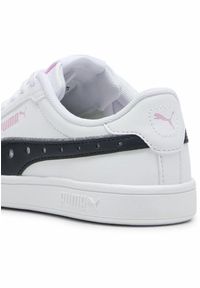 Puma - Dziecięce sneakersy PUMA Smash 3.0 Dance Party PUMA White Black Pink Lilac. Zapięcie: pasek. Kolor: biały, czarny, fioletowy, wielokolorowy