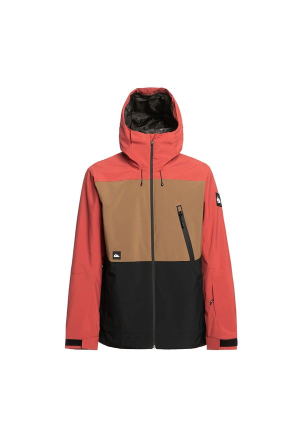 Kurtka snowboardowa męska Quiksilver Sycamore. Kolor: brązowy. Sezon: zima. Sport: snowboard