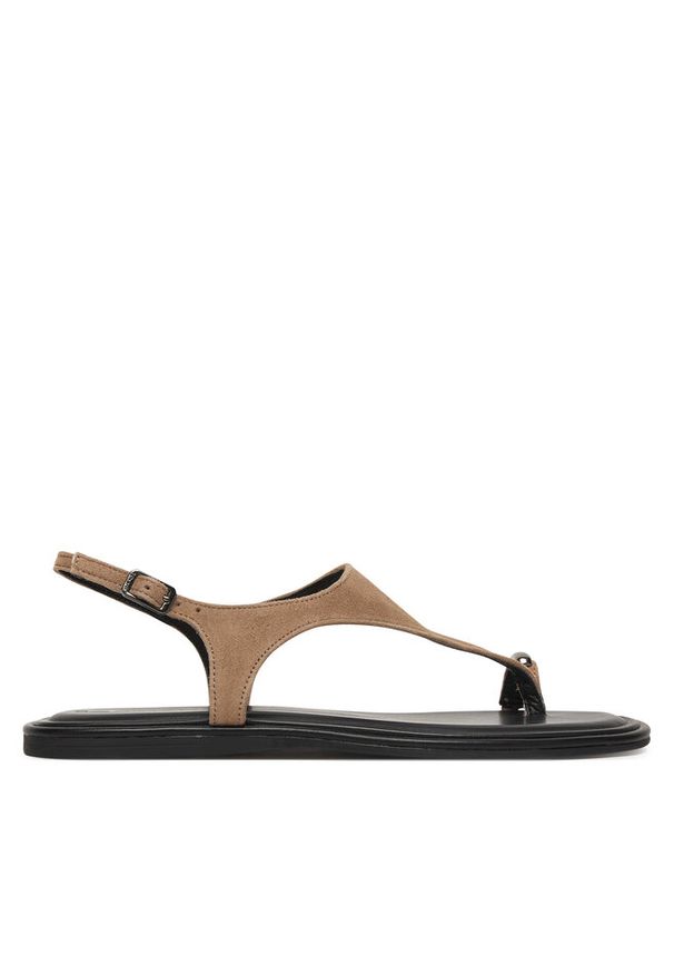 Sandały Tamaris. Kolor: beżowy