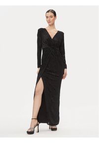 Rinascimento Sukienka wieczorowa CFC0116952003 Czarny Regular Fit. Kolor: czarny. Materiał: syntetyk. Styl: wizytowy #1