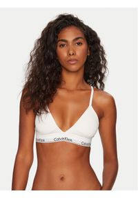 Calvin Klein Underwear Biustonosz braletka 000QF5650E Biały. Kolor: biały. Materiał: bawełna