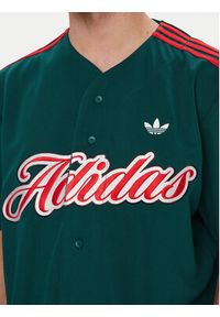 Adidas - adidas T-Shirt Summer League Varsity Baseball KE2245 Zielony Oversize. Kolor: zielony. Materiał: syntetyk #3