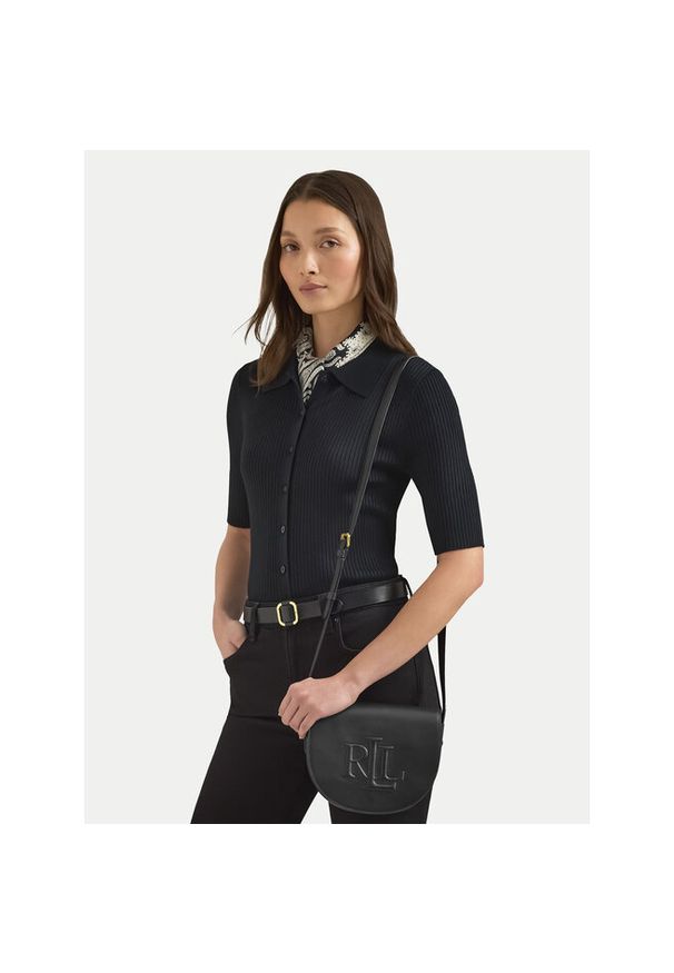 Lauren Ralph Lauren - Torebka LAUREN RALPH LAUREN. Kolor: czarny