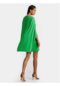 Lauren Ralph Lauren Sukienka koktajlowa 253855210023 Zielony Relaxed Fit. Kolor: zielony. Materiał: syntetyk. Styl: wizytowy