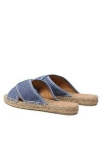 Castañer Espadryle Palmera V/012 023010-313 Niebieski. Kolor: niebieski. Materiał: skóra