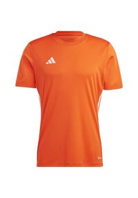 Adidas - Koszulka do piłki nożnej męska adidas Tabela 23 Jersey. Kolor: pomarańczowy. Materiał: jersey. Sport: piłka nożna