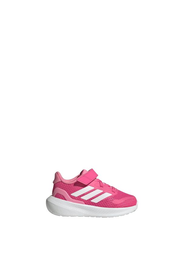 Adidas - Buty dla dzieci Runfalcon 5. Okazja: na uczelnię. Kolor: różowy, biały, wielokolorowy. Sport: joga i pilates