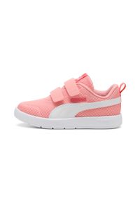Puma Courtflex V3 Mesh PS Różowe 32,5. Kolor: różowy. Materiał: mesh