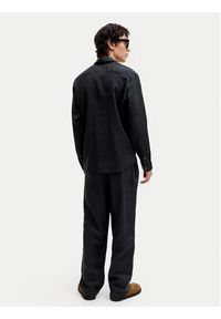 Jack & Jones Chinosy St. Karl 12253120 Czarny Loose Leg. Kolor: czarny. Materiał: len #3