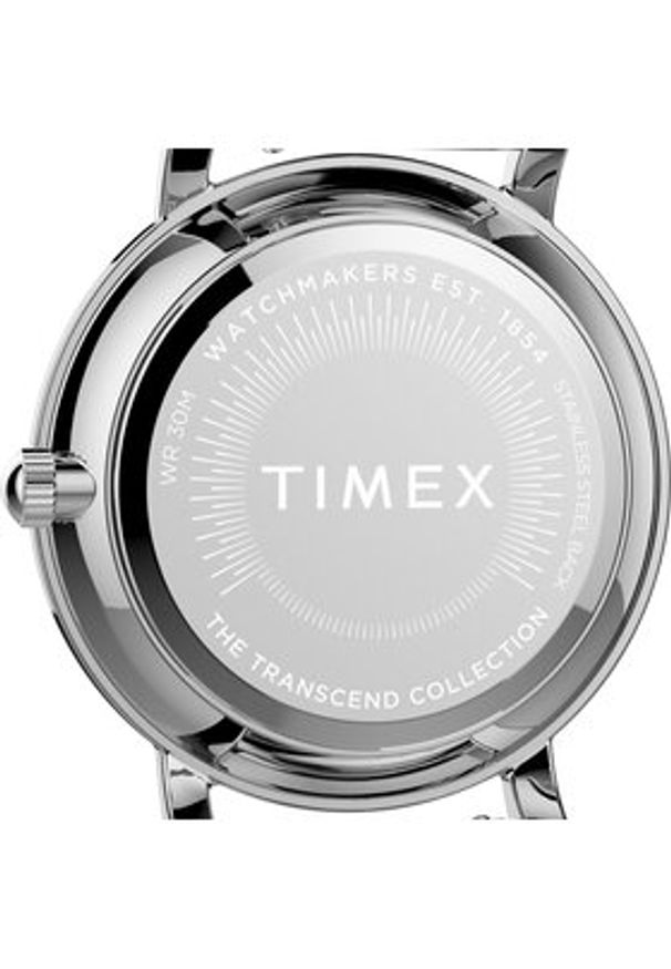 Timex Zegarek City TW2V52400 Srebrny. Kolor: srebrny