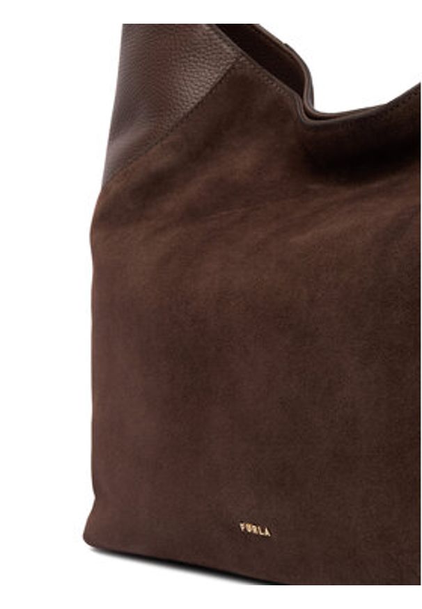 Furla Torebka Lara L WB01876 BX1895 BG 4286S Brązowy. Kolor: brązowy. Materiał: skórzane