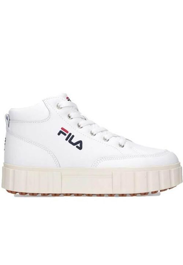 Buty do chodzenia damskie Fila Sandblast L Mid. Zapięcie: sznurówki. Kolor: wielokolorowy. Materiał: skóra, materiał. Szerokość cholewki: normalna. Sport: turystyka piesza