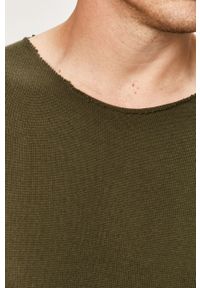 Only & Sons - Sweter. Okazja: na co dzień. Kolor: zielony. Materiał: dzianina. Styl: casual #5