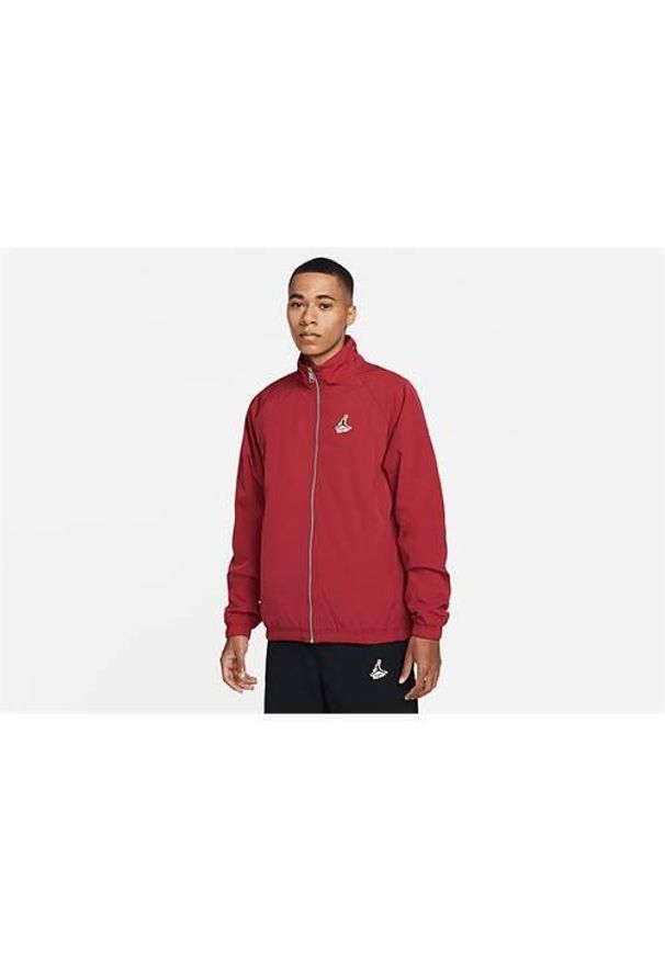 Kurtka treningowa męska Nike Air Jordan Essential Statement Warmup. Kolor: czerwony. Materiał: syntetyk. Sport: bieganie
