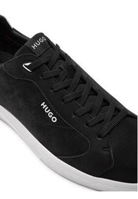 Hugo Sneakersy Riven Tenn 50524249 Czarny. Kolor: czarny. Materiał: materiał