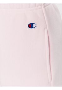 Champion Szorty sportowe Minimal Reverse Weave 116247 Różowy Regular Fit. Kolor: różowy. Materiał: bawełna #3