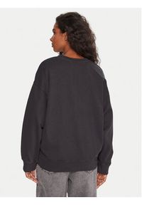 Roxy Bluza Lineup ERJFT05006 Czarny Relaxed Fit. Kolor: czarny. Materiał: bawełna #4