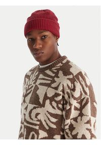Quiksilver Sweter Hall City EQYSW03329 Brązowy Regular Fit. Kolor: brązowy. Materiał: bawełna #5