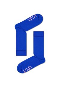 Happy-Socks - Happy Socks Zestaw 5 par wysokich skarpet unisex XSMS44-0200 Kolorowy. Materiał: materiał, bawełna. Wzór: kolorowy