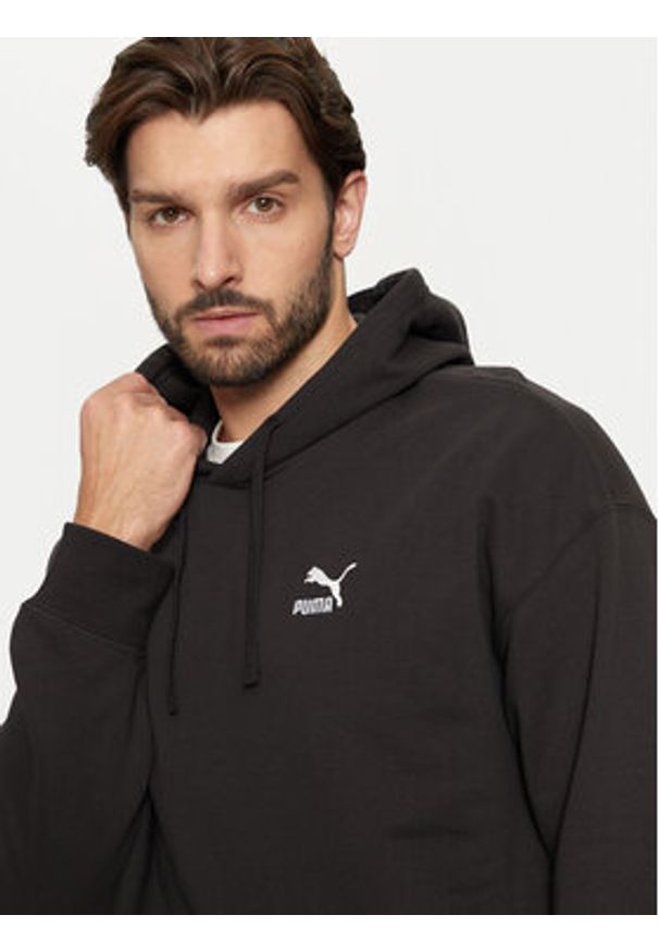 Puma Bluza Better Classics 624241 Czarny Relaxed Fit. Kolor: czarny. Materiał: bawełna