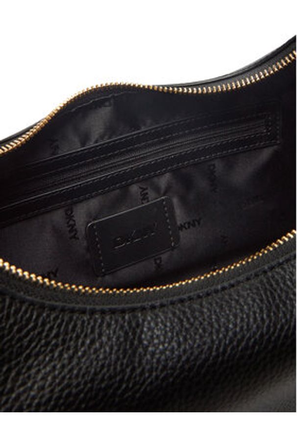 DKNY Torebka R44CAI48 Czarny. Kolor: czarny. Materiał: skórzane