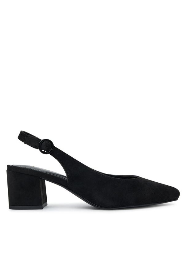 Jenny - JENNY Czółenka S4P96928-01 Czarny. Kolor: czarny. Materiał: materiał