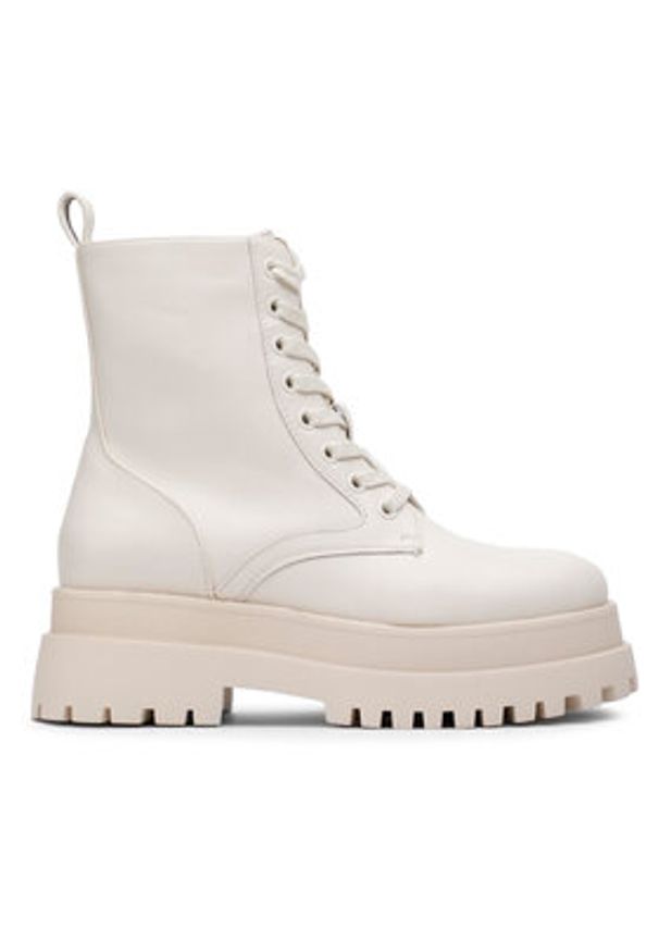 DeeZee Trzewiki H38-STORMZ-2 Beżowy. Kolor: beżowy. Materiał: skóra