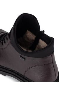 Rieker Trzewiki Y3163-35 Brązowy. Kolor: brązowy. Materiał: materiał #6