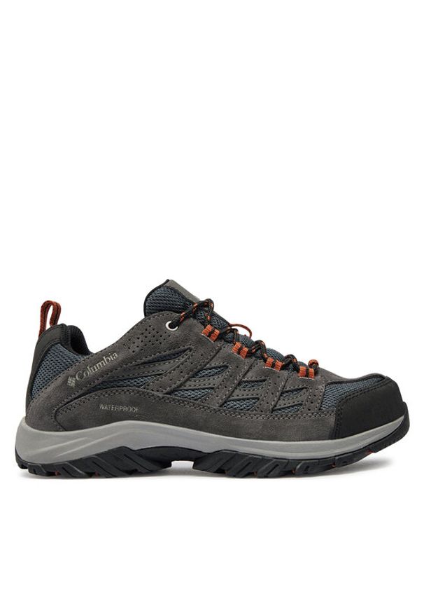 columbia - Columbia Trekkingi Crestwood™ Waterproof BM5372 Szary. Kolor: szary. Materiał: materiał. Sport: turystyka piesza