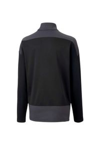Kurtka Puma Teamgoal 23 Training 14 Zip Top Jr, Dzieci. Kolor: czarny. Materiał: poliester, materiał. Sport: joga i pilates