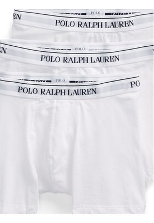 Polo Ralph Lauren Komplet 3 par bokserek 714835887003 Biały. Kolor: biały. Materiał: bawełna