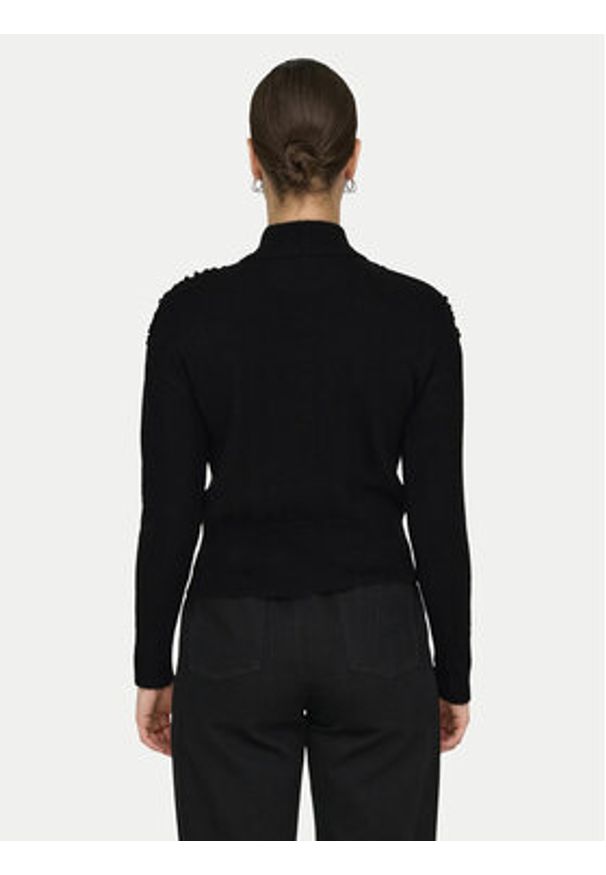 only - ONLY Sweter Alba 15332081 Czarny Regular Fit. Kolor: czarny. Materiał: syntetyk