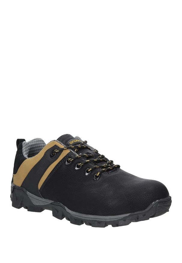 Casu - Czarne buty trekkingowe casu mxc9968. Kolor: czarny
