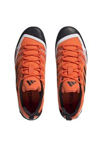 Adidas - Buty adidas Terrex Swift Solo 2 M IE6902 pomarańczowe. Zapięcie: sznurówki. Kolor: pomarańczowy. Materiał: syntetyk. Model: Adidas Terrex #4