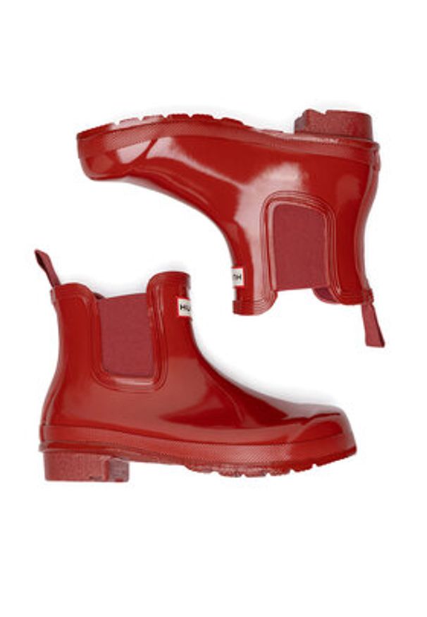 Hunter Kalosze WFS2078RGL Czerwony. Kolor: czerwony. Materiał: syntetyk, kauczuk
