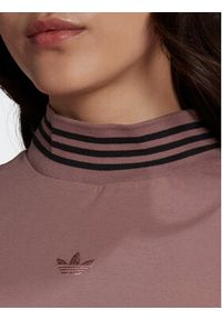 Adidas - adidas Bluzka HM1539 Różowy Regular Fit. Kolor: fioletowy. Materiał: bawełna #6