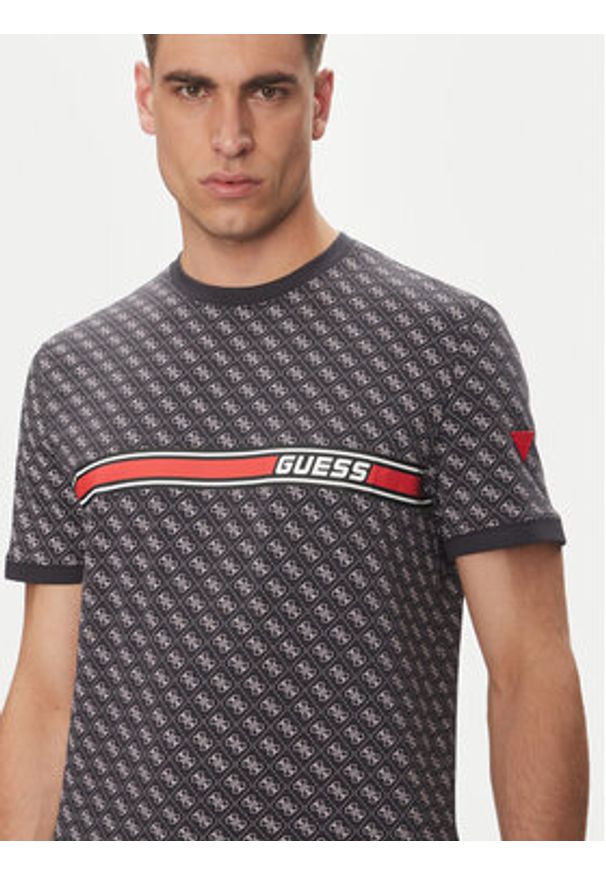 Guess T-Shirt Jamey Z2BI09 J1314 Czarny Regular Fit. Kolor: czarny. Materiał: bawełna