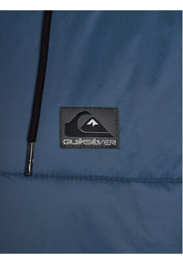 Quiksilver Kurtka puchowa Wolfs EQYJK03990 Niebieski Regular Fit. Kolor: niebieski. Materiał: syntetyk