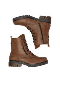 Mustang Trzewiki 1397-501 Brązowy. Kolor: brązowy. Materiał: materiał #5