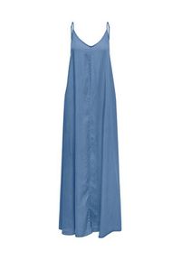 only - ONLY Sukienka letnia Charis 15337932 Niebieski Loose Fit. Kolor: niebieski. Materiał: lyocell. Sezon: lato #3