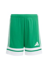 Adidas - Spodenki dla dzieci adidas Squadra 25. Kolor: wielokolorowy, biały, zielony. Materiał: poliester. Styl: sportowy, młodzieżowy #1