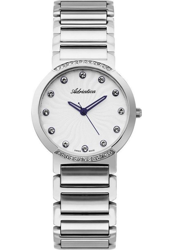 Zegarek Adriatica Zegarek damski Adriatica A3644.51B3QZ srebrny. Kolor: srebrny