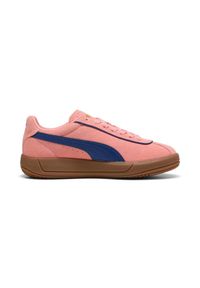 Puma - PUMA Club Klassika SD Różowe Damkie 40,5. Kolor: wielokolorowy. Materiał: zamsz, materiał