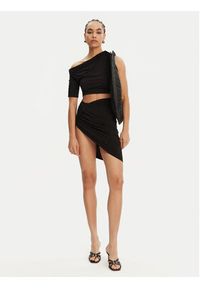 JACQUEMUS Spódnica mini 243SK064-2381 Czarny Regular Fit. Kolor: czarny. Materiał: wiskoza #5