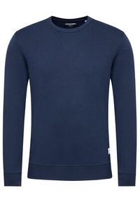 Jack & Jones Bluza Basic 12181903 Granatowy Regular Fit. Kolor: niebieski. Materiał: bawełna